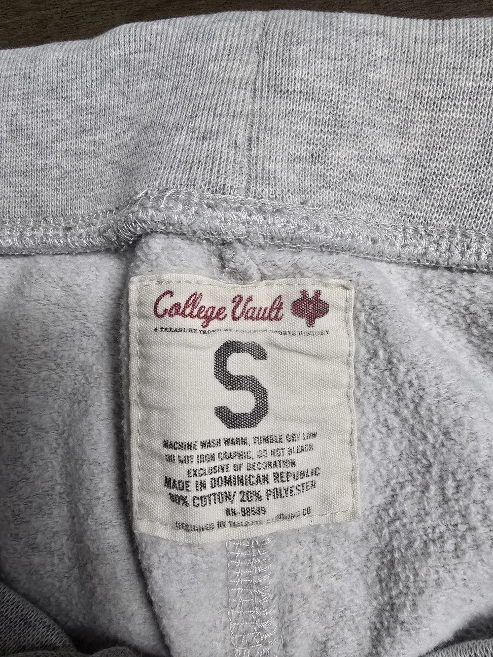 Men's Light Gray Athletic Sweat Shorts Penn State